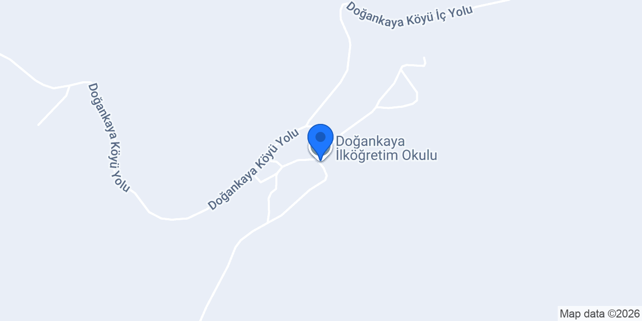 Doğankaya İlköğretim Okulu konumu