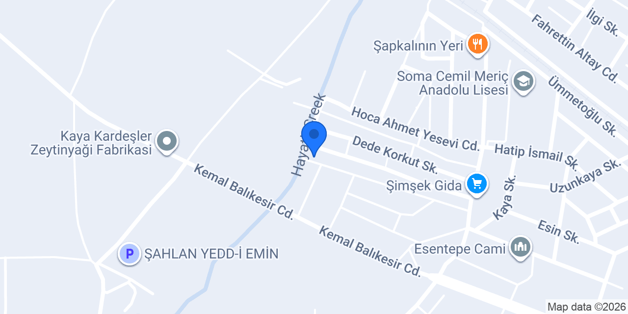 Bağdatlı Profesyonel Halı Yıkama Tesisi Soma konumu