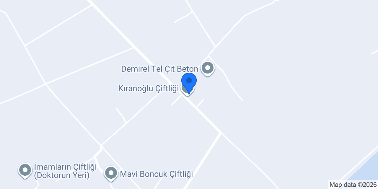 Kıranoğlu Çiftliği konumu