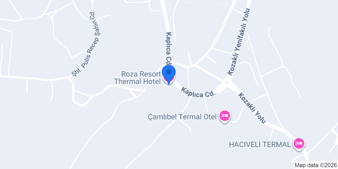 Roza Resort Thermal Hotel konumu