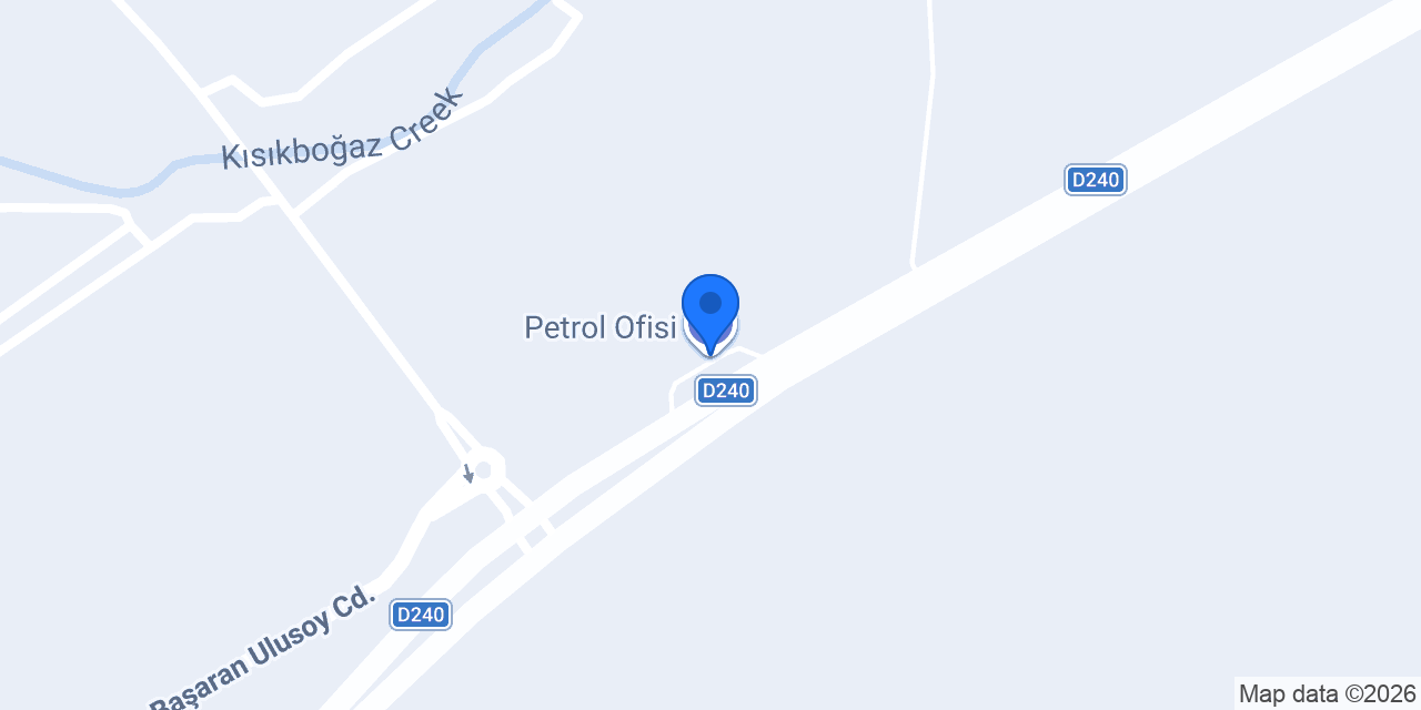 Petrol Ofisi konumu