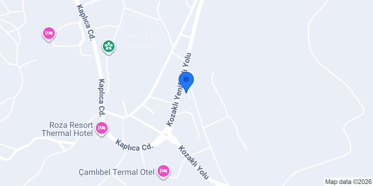Shifa Thermal Kozaklı konumu