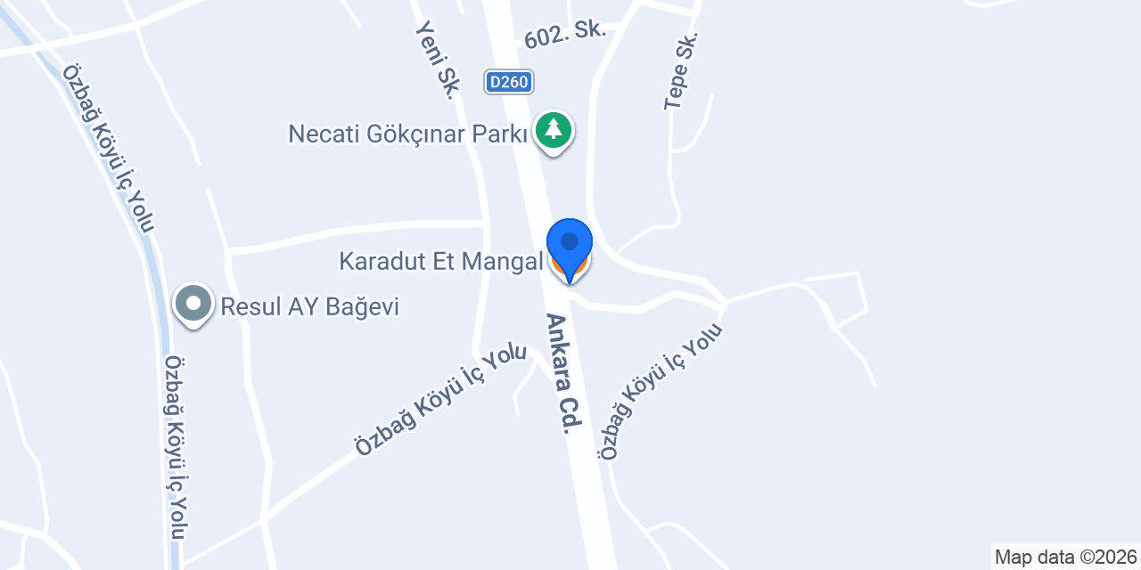 Karadut Et Mangal konumu