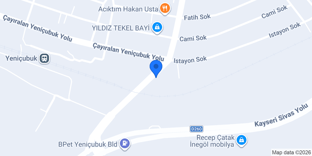 Öz Sivas Otobüs Terminali konumu