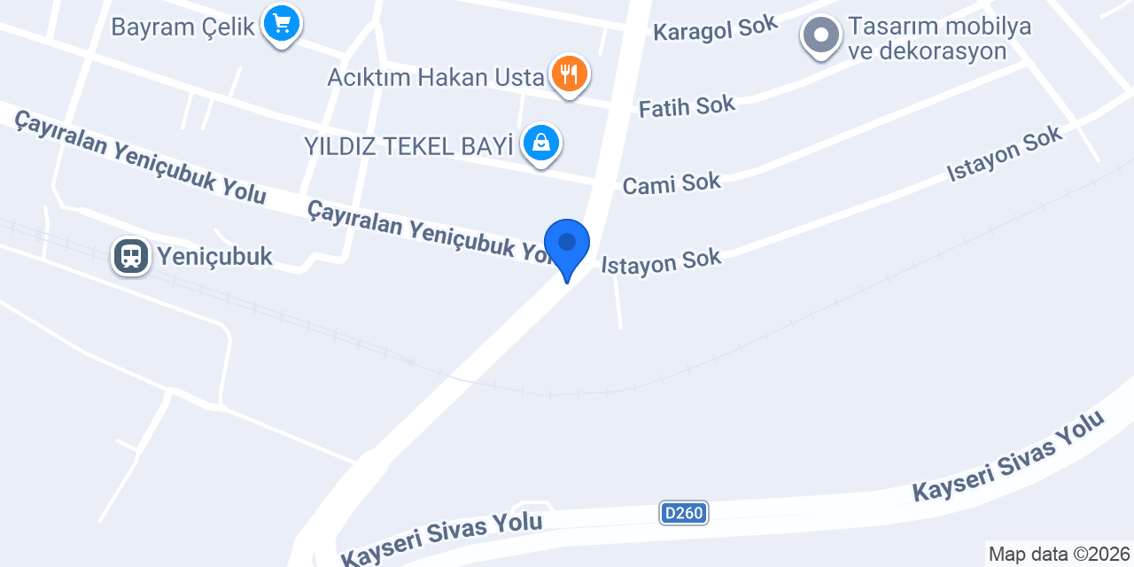 Kekin Petrol konumu