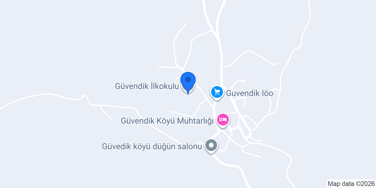 Güvendik İlkokulu konumu