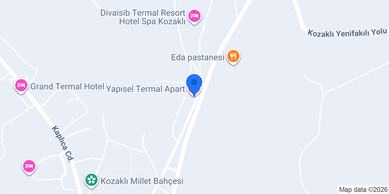 Yapısel Termal Apart konumu