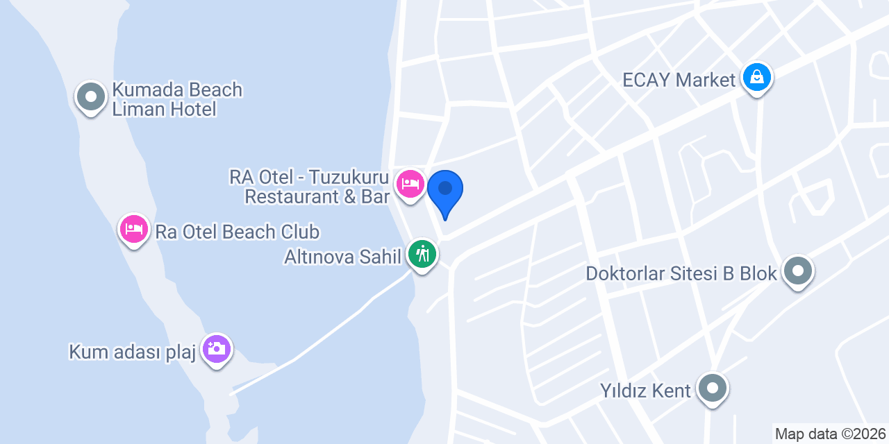 Altın Otel Balıkesir / Altınova konumu