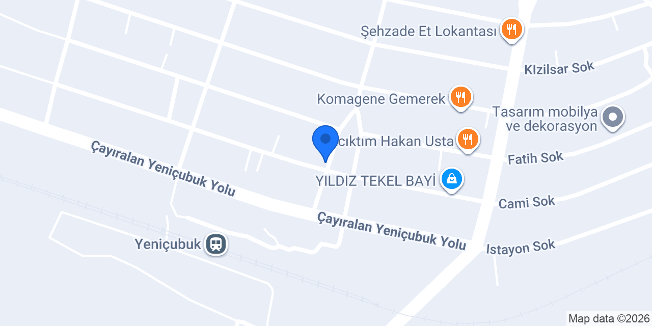 Akın Matbaa Ve Reklam konumu