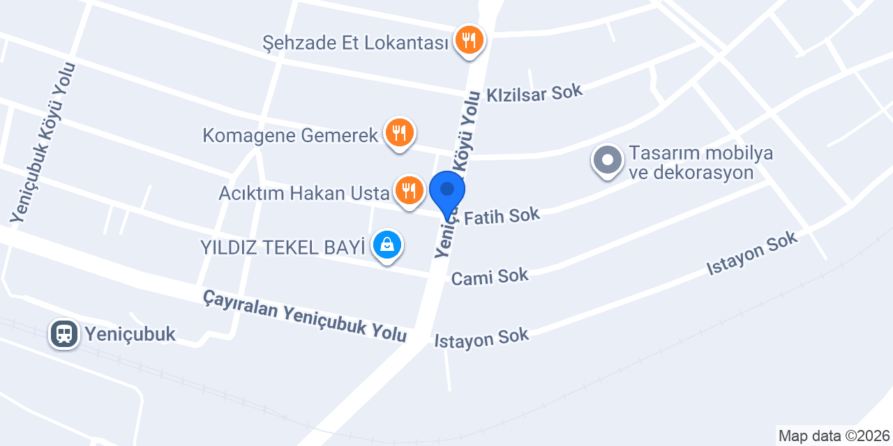 YENİÇUBUK-GEMEREK TAKSI 7/24 konumu
