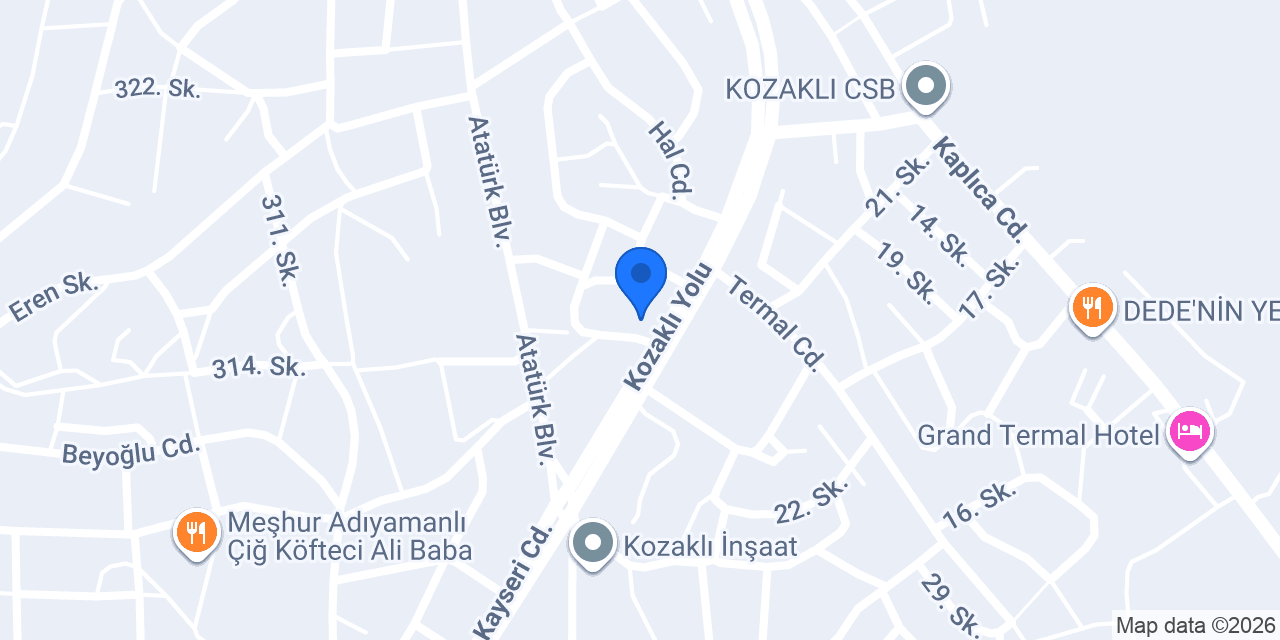 ÖZKAN DÖŞEME konumu