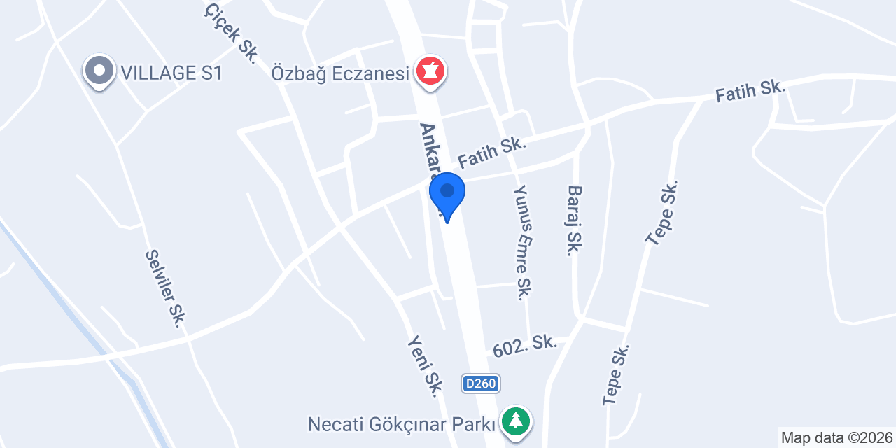 Ankara Cam Balkon konumu
