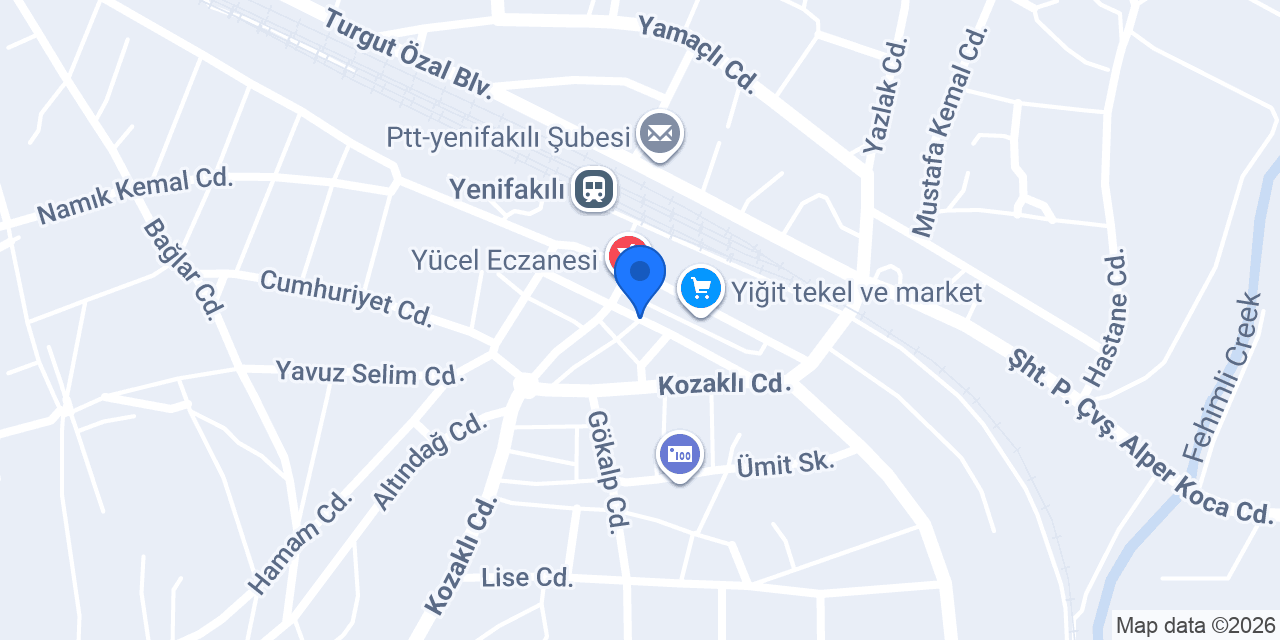 Nur Şarküteri konumu