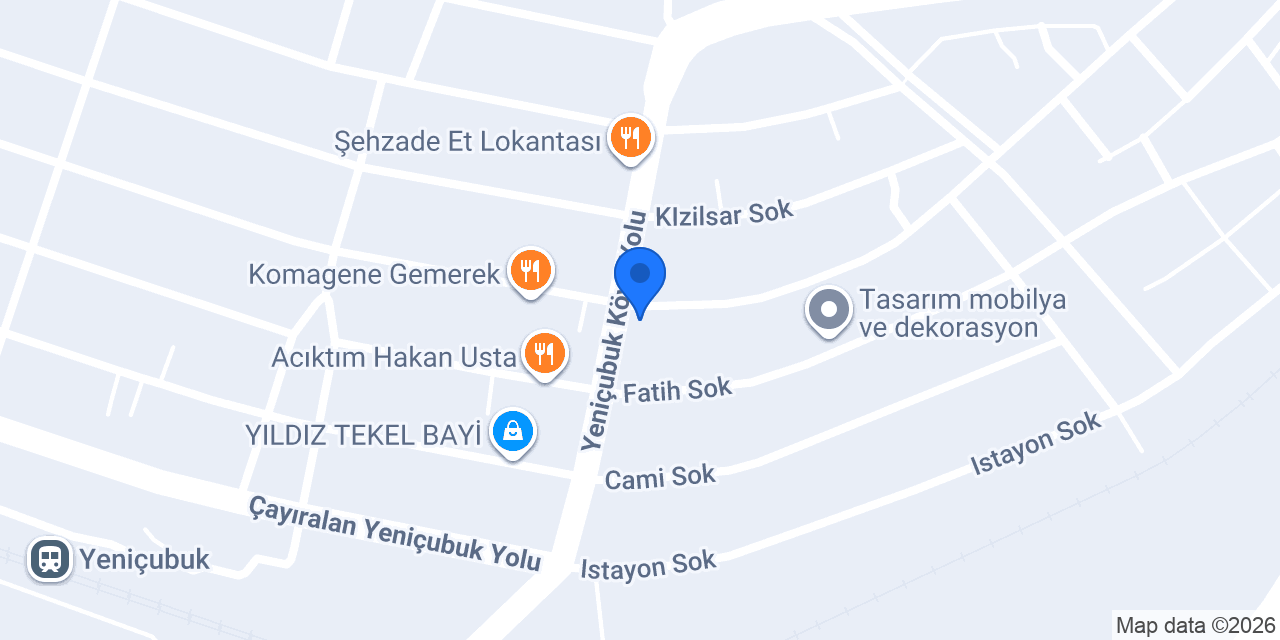 VakıfBank Gemerek Yeniçubuk Şubesi konumu