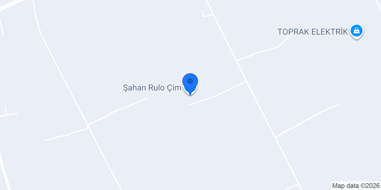 Şahan Rulo Çim konumu