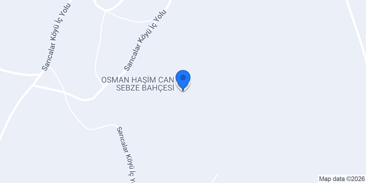 OSMAN HAŞİM CAN SEBZE BAHÇESİ konumu