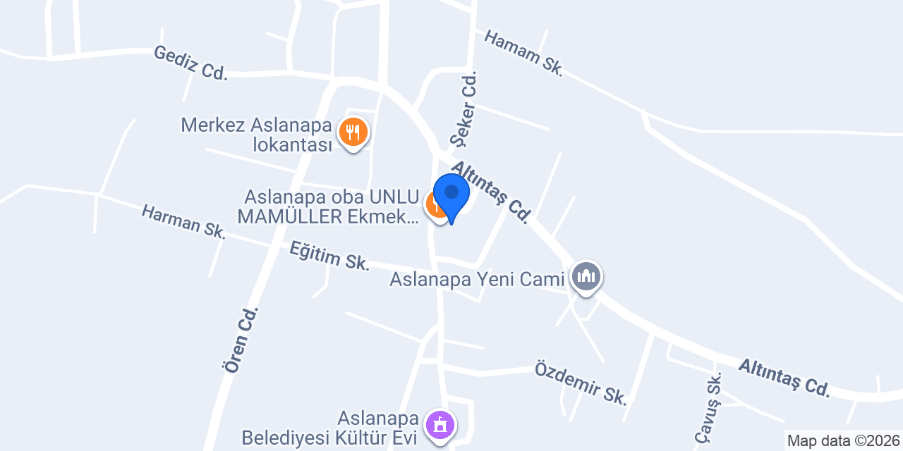 Çalköy İlköğretim Okulu konumu