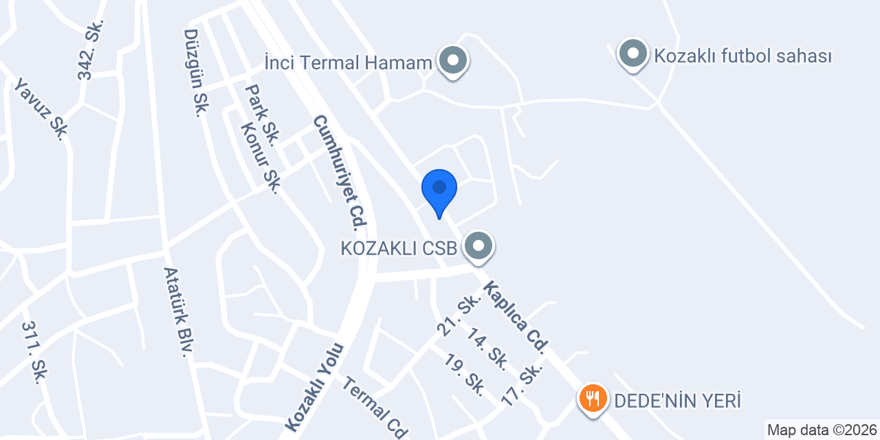 Batus barber shop kozakli konumu