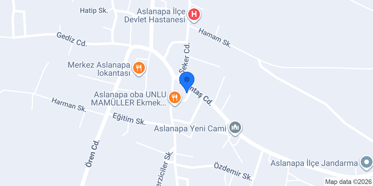Şimşek Veteriner Kliniği konumu