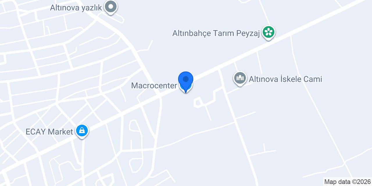 Macrocenter konumu