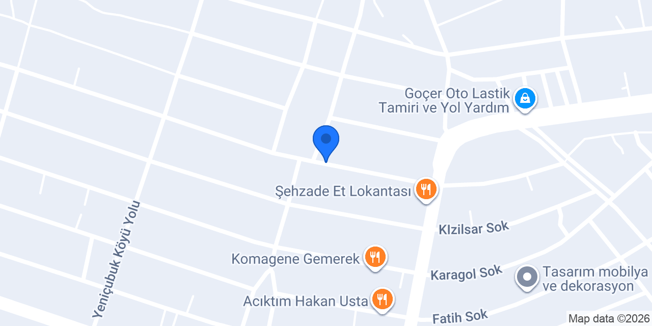 İnci restoran cafe konumu