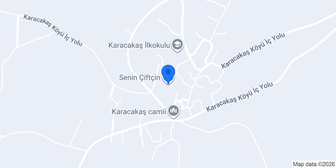 Senin Çiftçin konumu