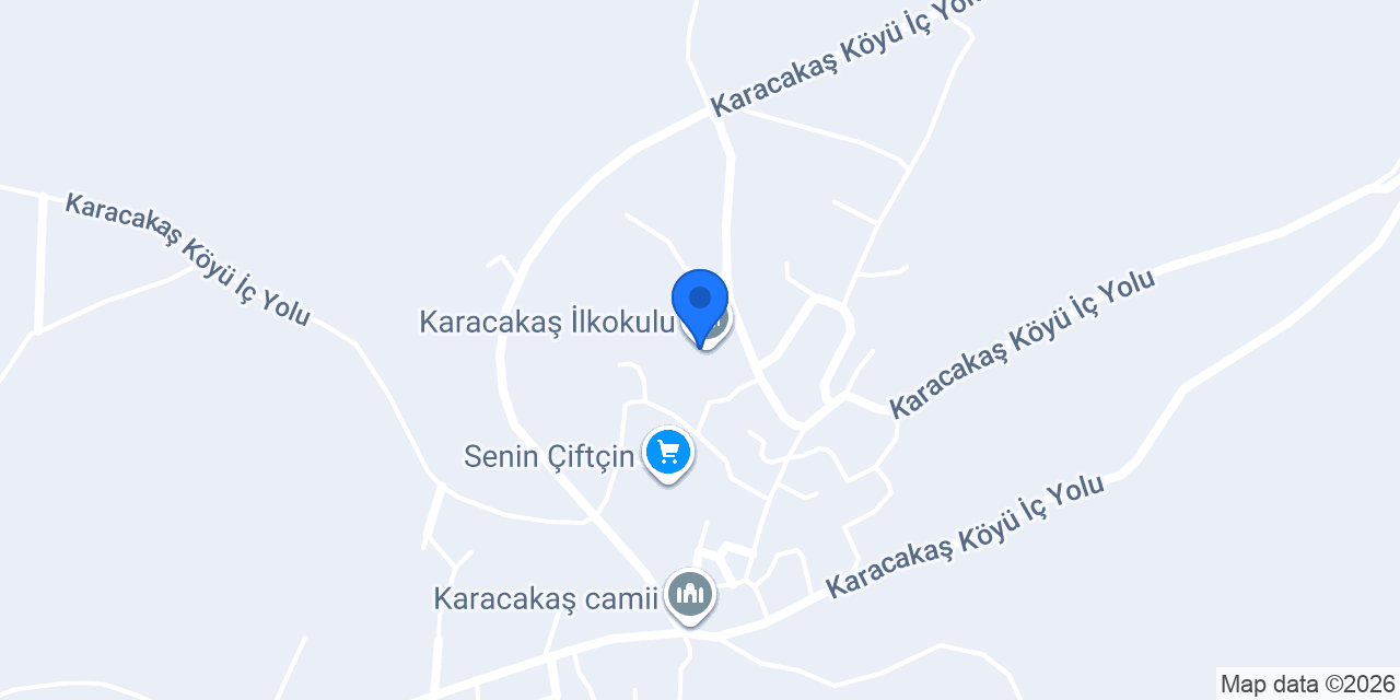 Karacakaş İlkokulu konumu