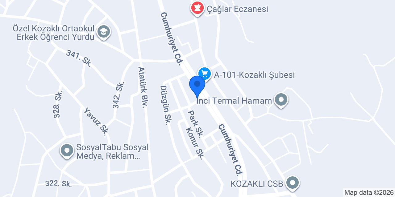 İstikrar Mobilya konumu