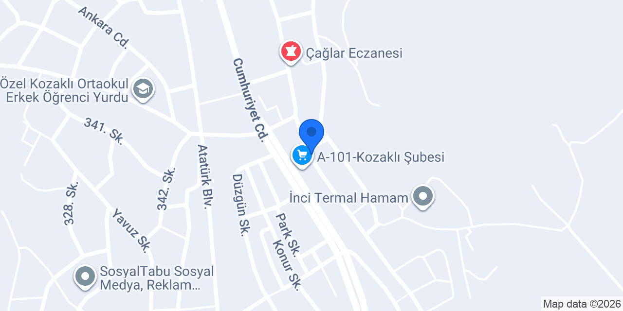 Toruncan Dürüm Salonu konumu