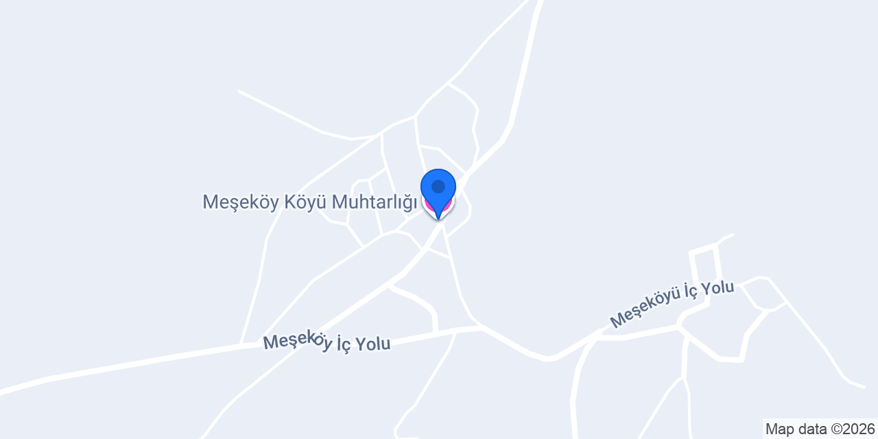 Meşeköy Köyü Muhtarlığı konumu