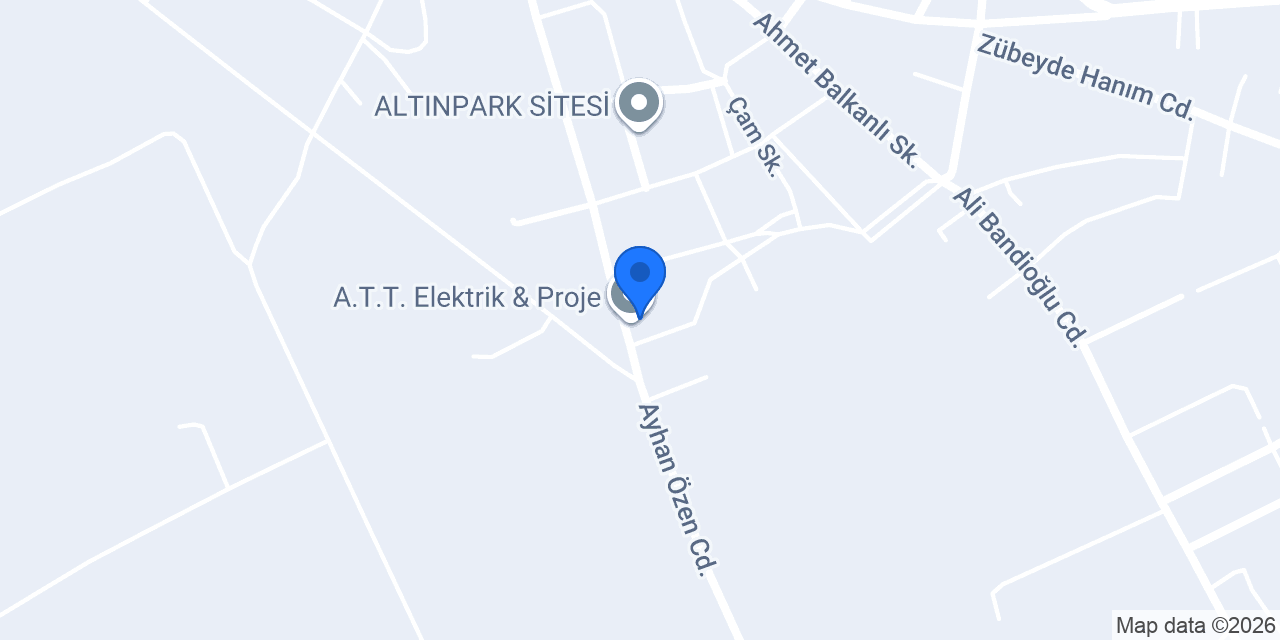 A.T.T. Elektrik & Proje konumu