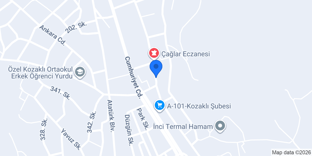 Karaçay Kebap Salonu konumu