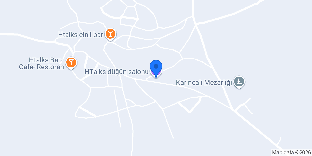 HTalks düğün salonu konumu