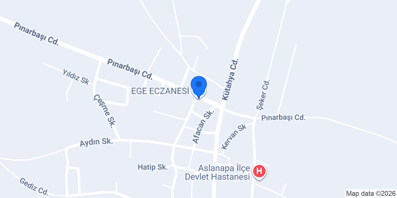EGE ECZANESİ konumu