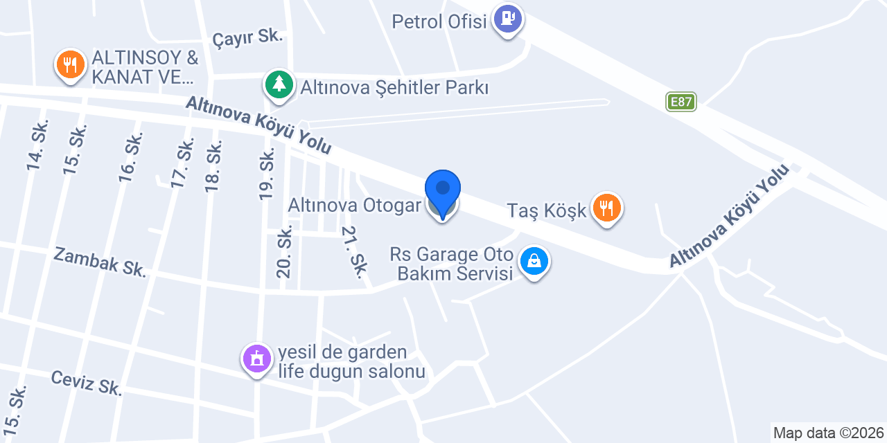 ASLAN YAPI konumu