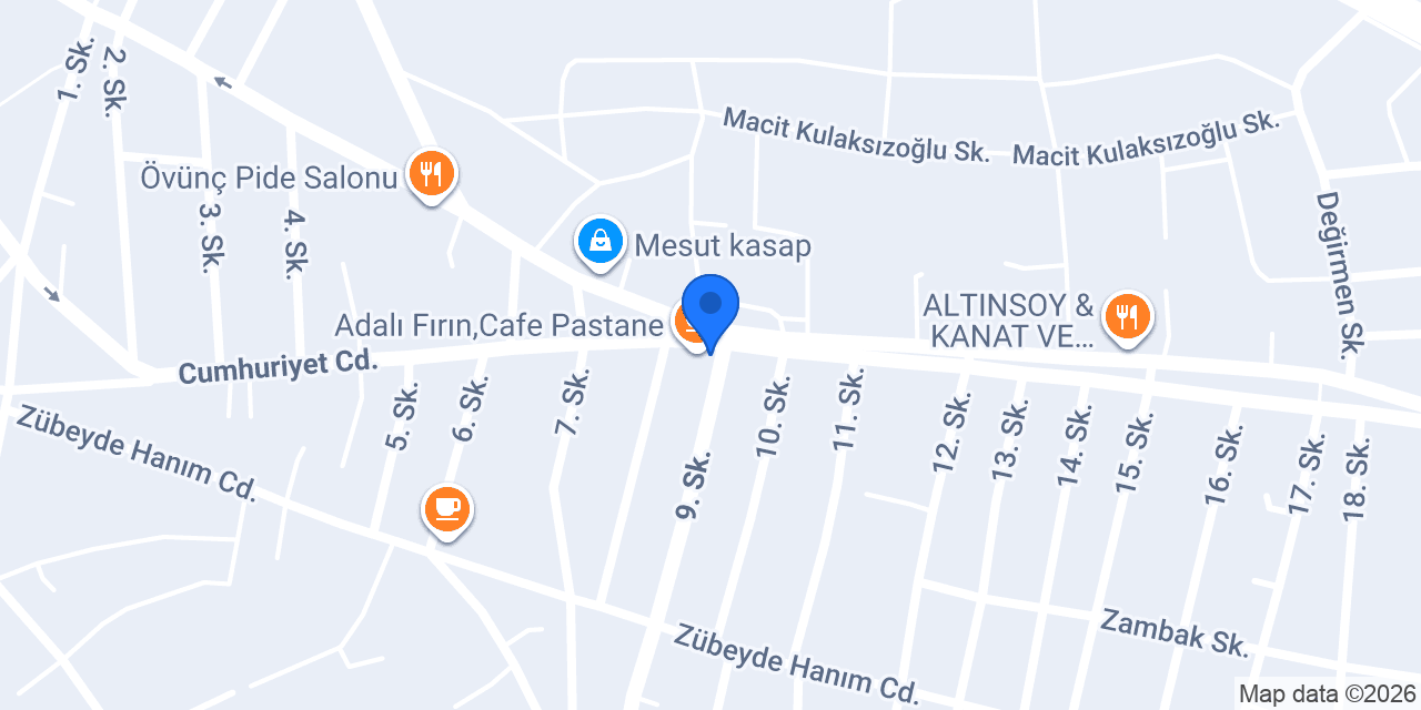 Gökfa Yapı İnşaat Malzemeleri konumu