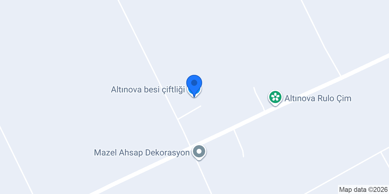 Altınova besi çiftliği konumu