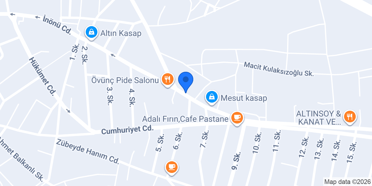 Altınova Eczanesi konumu