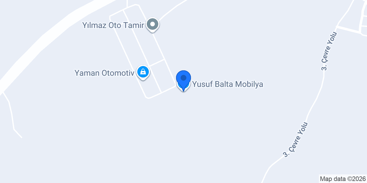 Yusuf Balta Mobilya konumu