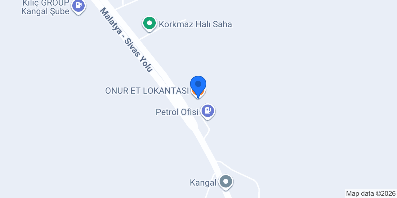 ONUR ET LOKANTASI konumu