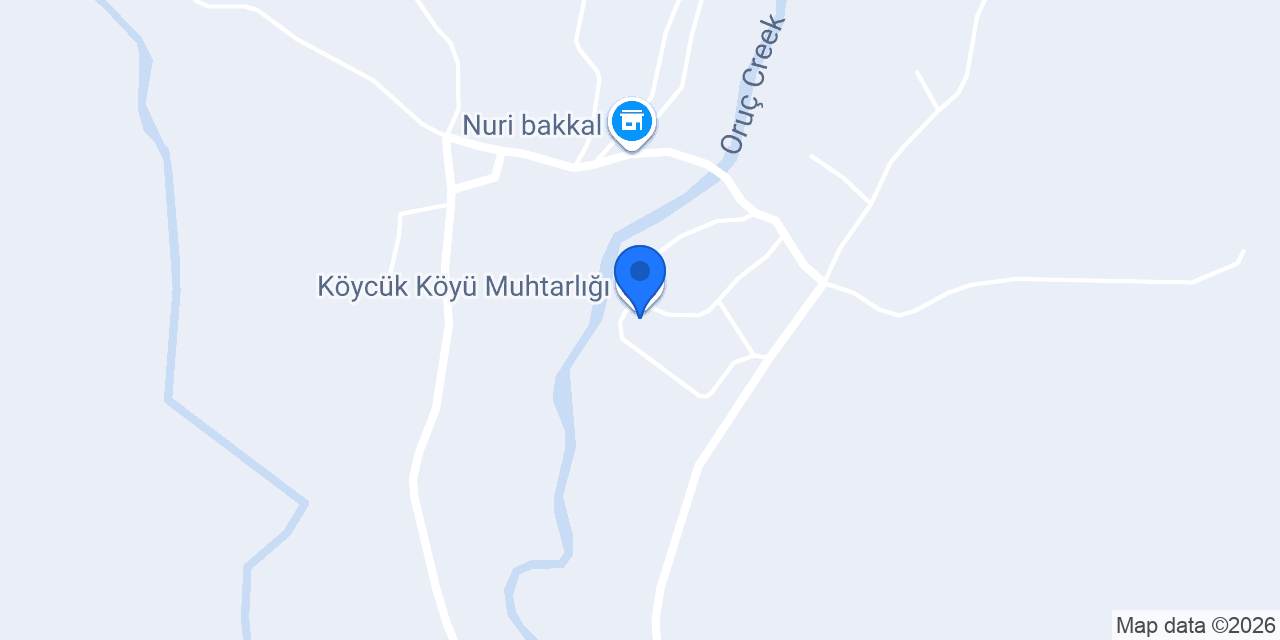 Köycük Köyü Muhtarlığı konumu