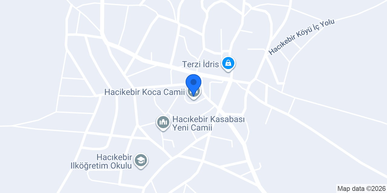 Hacikebir Koca Camii konumu
