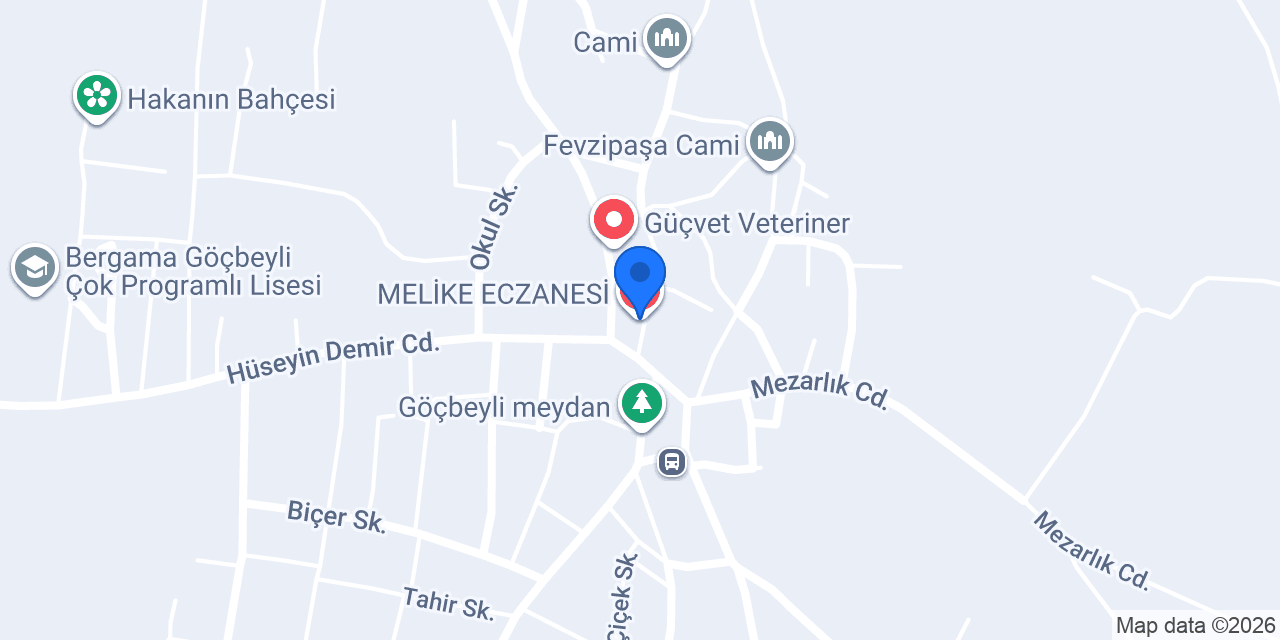 MELİKE ECZANESİ konumu