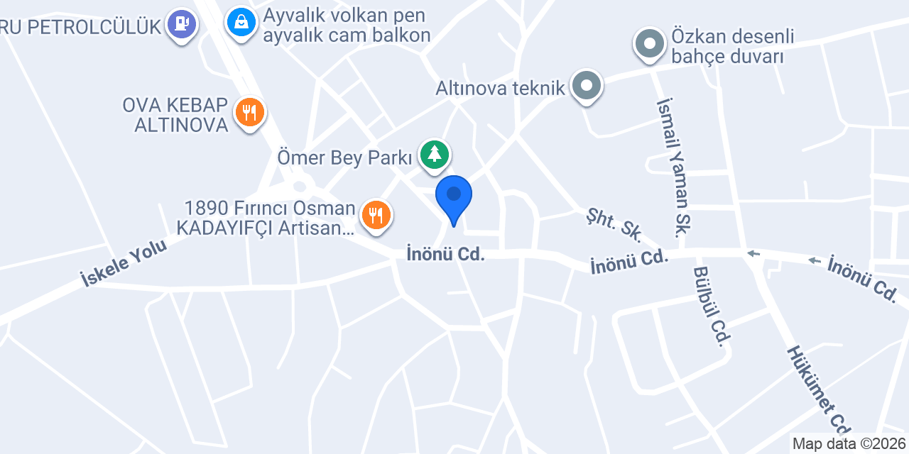 Atika Mutfak konumu