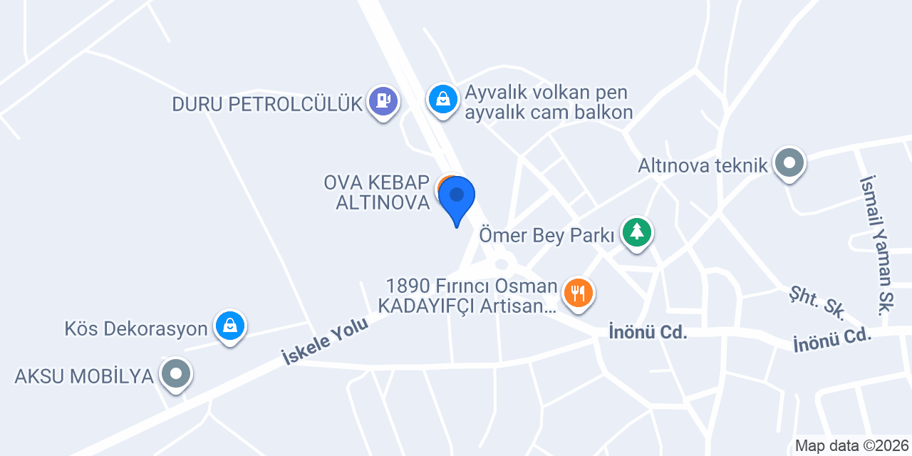 POLATLAR KERESTE YAPI MALZ. - ALTINOVA AHŞAP / BOYA / ÇATI / YAPI KİMYASALLARI konumu