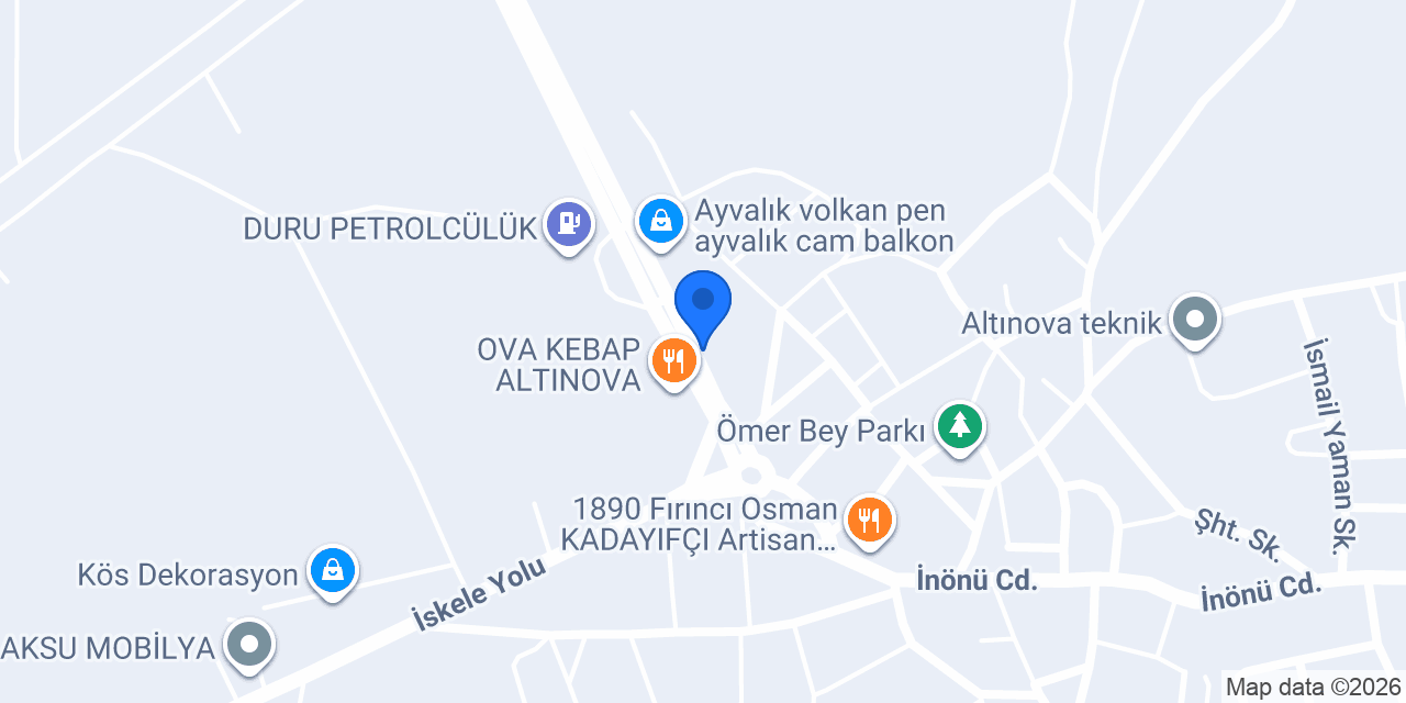 Ay Yapı Market konumu