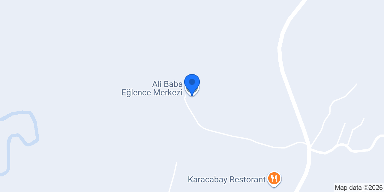 Ali Baba Eğlence Merkezi konumu