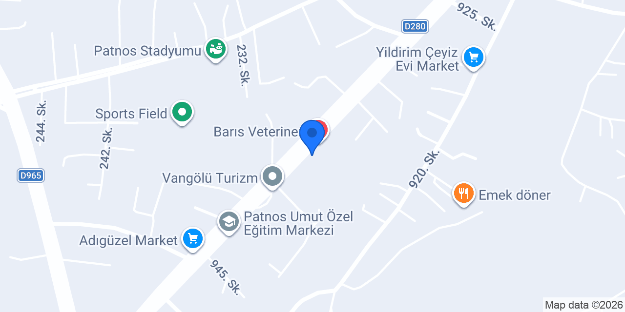 Köçer Mobilya konumu