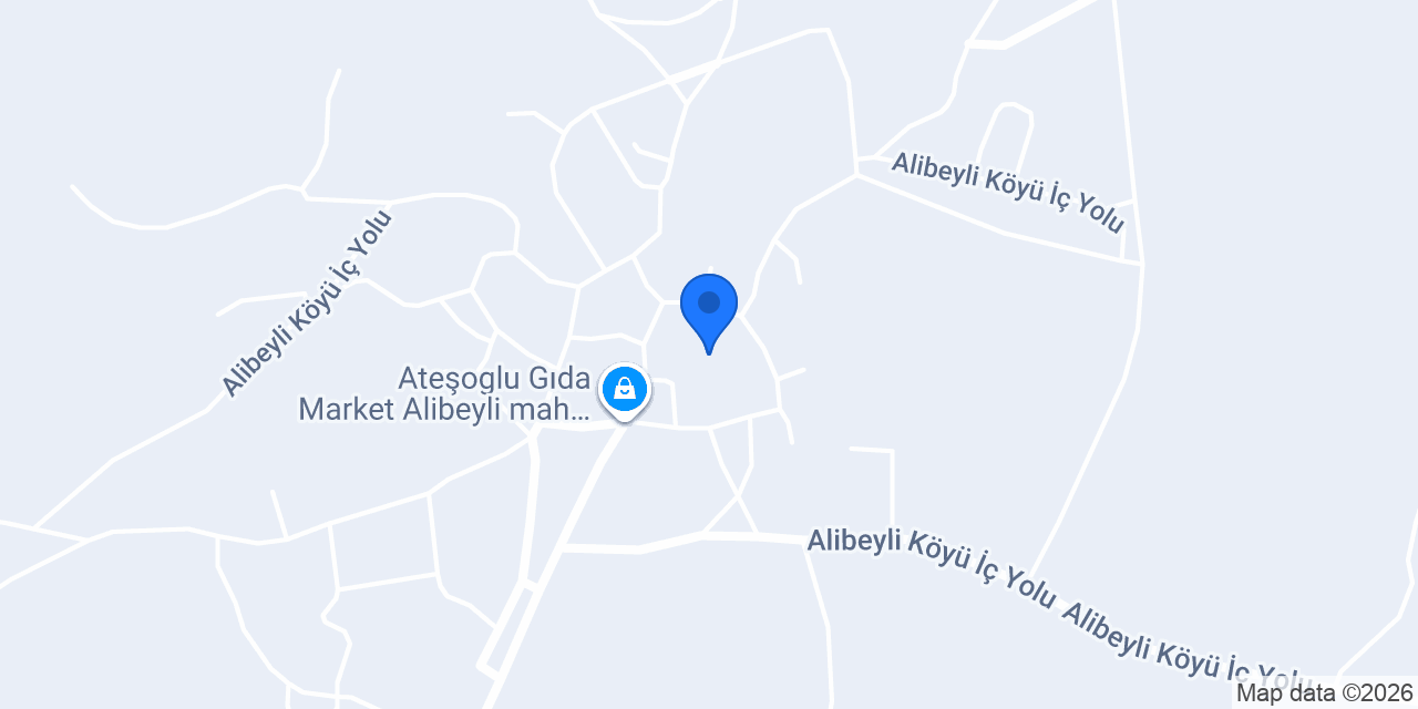 Alıbeylı İlkokulu konumu