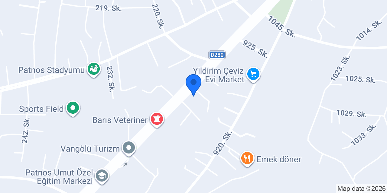 ÇETİNKAYA ECZANESİ konumu